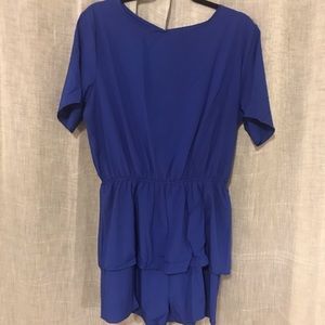 Blue Romper